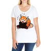 red fox 5 Ladies Curvy T-Shirt