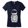 space boy Women's V-Neck T-Shirt
