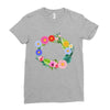 personalize baby name bodysuit Ladies Fitted T-Shirt