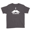 mustache (3) Youth Tee