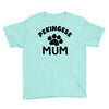 pekingese mum Youth Tee