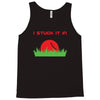 disc golf dirty sex joke pun ground penetration Tank Top