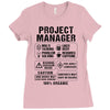Project Manager Ladies Fitted T-Shirt