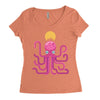 octopos Women's Triblend Scoop T-shirt