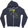 scouter saiyan Zipper Hoodie