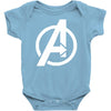 avengers sticker vinyl decal Baby Onesie