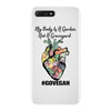 my body is a garden, not a graveyard iPhone 7 Plus Case