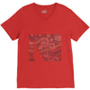 ascii night V-Neck Tee
