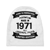 Premium Vintage 1971 Baby Beanies