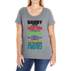 daddy you are my favorite superhero Ladies Curvy T-Shirt