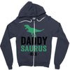 Daddysaurus Zipper Hoodie