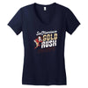 gold rush Women's V-Neck T-Shirt