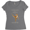 velociraptor Women's Triblend Scoop T-shirt