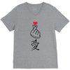 Japanese Love V-Neck Tee