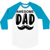 awsome dad 3/4 Sleeve Shirt
