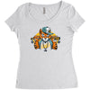 gribos Women's Triblend Scoop T-shirt