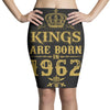 kings are born in 1962 Pencil Skirts