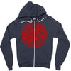 edition red Zipper Hoodie