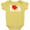 ladies i love michigan craft beer Baby Onesie
