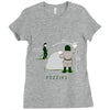 brute squad science Ladies Fitted T-Shirt