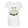 home is where the guac is Maternity Scoop Neck T-shirt