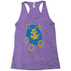 sad hedgehog Racerback Tank