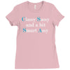 classy sassy and a bit smart assy Ladies Fitted T-Shirt