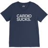 cardio sucks   exercise running gym training workout fitness trainer t V-Neck Tee