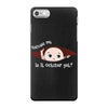 October Peeking Out Baby Boy iPhone 7 Case