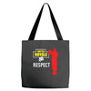 respect batle royal gaming Tote Bags