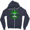 bestie from another chestie Zipper Hoodie