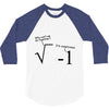 be together it's complicated math 3/4 Sleeve Shirt