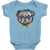 pug face Baby Onesie