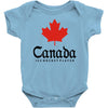 canada ice hockey Baby Onesie