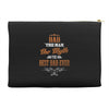 dad the man the myth the best dad ever Accessory Pouches