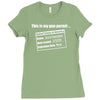 gun permit second amendment Ladies Fitted T-Shirt