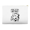 oh my god i am so retro Accessory Pouches