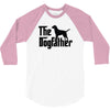 the dogfather labrador retriever 3/4 Sleeve Shirt