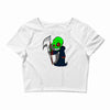 grim reaper Crop Top