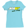 mommy eat veg Ladies Fitted T-Shirt