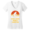 Hide and Seek World Champion Women's V-Neck T-Shirt