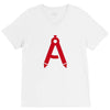 alphabet V-Neck Tee