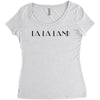 la la land Women's Triblend Scoop T-shirt