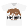 Papa Bear All Over Men's T-shirt