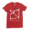 sagittarius rose Ladies Fitted T-Shirt