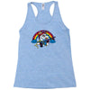 rainbo first blood Racerback Tank