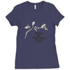 where the side quest ends Ladies Fitted T-Shirt