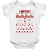 merry x mas you filthy animal Baby Bodysuit