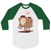 french toast kiss 3/4 Sleeve Shirt