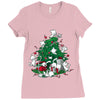 cat tree Ladies Fitted T-Shirt